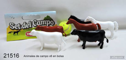 Imagen de ANIMALES DE CAMPO X6 EN BOLSA DURAVIT 6.24